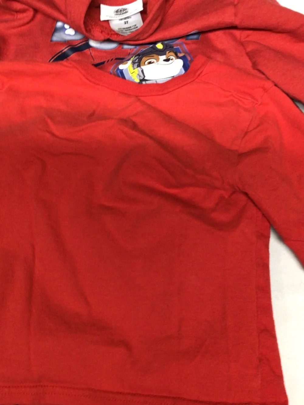 Old Navy Charcoal Gray Tee with Red Firetruck Graphic